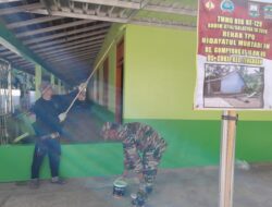 TNI dan Warga Kompak Rehab TPQ
