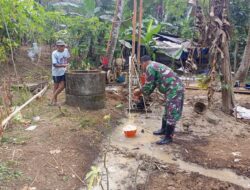 Sumur Bor TMMD Resmi Berfungsi
