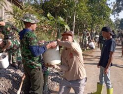 Kolaborasi TNI dan Warga Wujudkan Pembangunan Desa yang Berkualitas