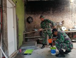 Satgas TMMD Sempurnakan Kamar Mandi Rumah Pak Paidi