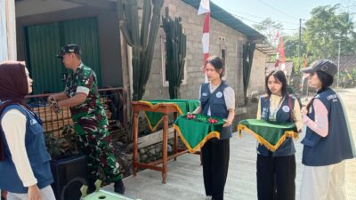 Kolaborasi Satgas TMMD dan Mahasiswa UNNES, Peresmian Jalan Beton Desa Cukil Dipersiapkan Matang