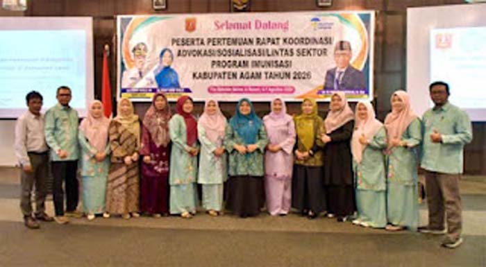 Ketua TP PKK Agam Jadi Narasumber Rakor Advokasi dan Sosialisasi Program Imunisasi 2026.