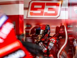 Marc Marquez Terpuruk di Sprint Race MotoGP Inggris, Ban Belakang Jadi Biang Masalah