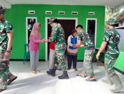 Satgas TMMD ke-129 Tinggalkan Kenangan bagi Keluarga Fajar