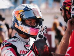 Veda Ega Pratama Finis Kesembilan di Moto3 Inggris, Akui Belum Puas