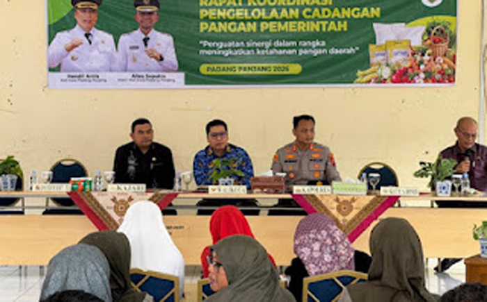 Polres Padang Panjang Perkuat Sinergi Jaga Ketahanan Pangan Daerah.