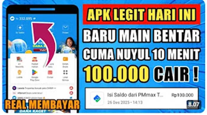 Terbukti Membayar! Aplikasi Ini Bisa Hasilkan Rp100.000 dengan Cepat.
