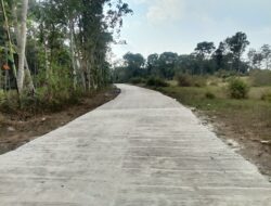 TMMD ke-129 Hampir Tuntas, Jalan Beton Hadirkan Akses Baru bagi Warga Desa Cukil