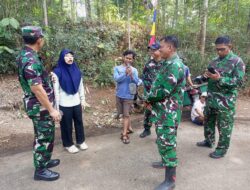 Dansatgas TMMD Dekat dengan Warga Cukil