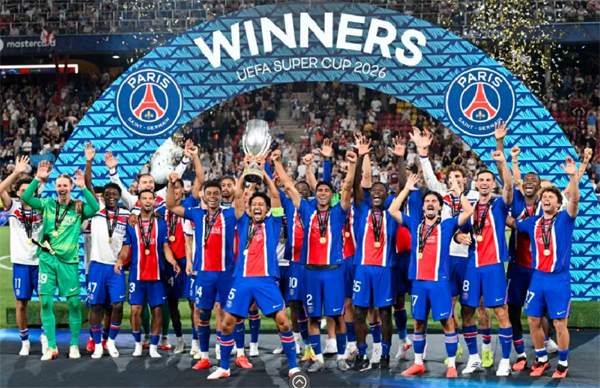 Paris Saint-Germain (PSG) mempertahankan gelar Piala Super 2026