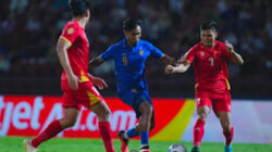 Timnas Vietnam menang 2-0 atas Thailand.