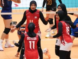Timnas Voli Putri Indonesia Takluk 0-3 dari Thailand di AVC Women’s Continental 2026