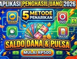 Game Penghasil Uang 2026, Penghasil Saldo Dana, Minimal Rp500