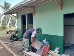 TMMD ke-129 Hadirkan Lima WC Umum untuk Kenyamanan Warga
