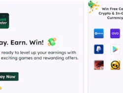 RewardCenter Penghasil Uang, Cara Dapat Cuan dari Game dan Misi