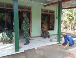 Satgas TMMD Sempurnakan Rumah Bapak Misri
