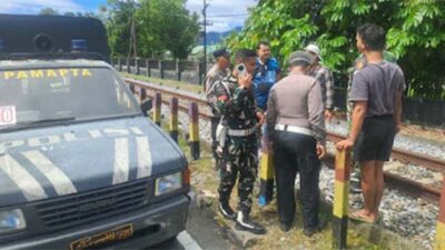 Seorang Pejalan Kaki Tewas Tertabrak Kereta Api Pariaman Ekspres