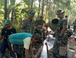 Satgas TMMD Wujudkan Pengecoran Berkualitas