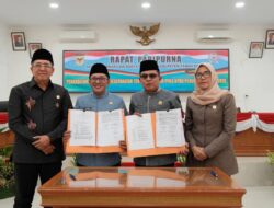 KUA-PPAS Perubahan 2026 Disepakati dan Ditandatangani DPRD dan Pemkab Tanah Datar