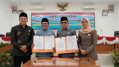 KUA-PPAS Perubahan 2026 Disepakati dan Ditandatangani DPRD dan Pemkab Tanah Datar