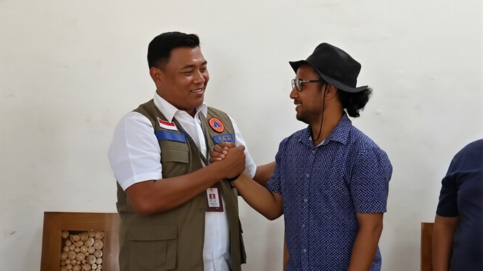 Camat Lamba Leda Utara minta maaf pada BNPB, luruskan polemik bantuan gempa NTT. (Dok. Istimewa)