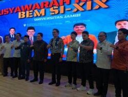 Hadiri Munas XIX BEM SI, Gubernur Jambi Dorong Mahasiswa Jadi Mitra Pembangunan Bangsa
