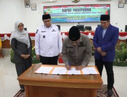 Nota KUA dan PPAS TA 2027 Sepakat Ditandatangi Bersama DPRD dan Pemkab Tanah Datar
