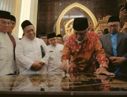Gubernur Resmikan Masjid Ahmad Karim SMKN 1 Bukittinggi, Perkuat Pendidikan Karakter dan Ketangguhan Bencana