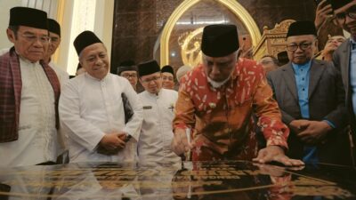 Gubernur Resmikan Masjid Ahmad Karim SMKN 1 Bukittinggi, Perkuat Pendidikan Karakter dan Ketangguhan Bencana