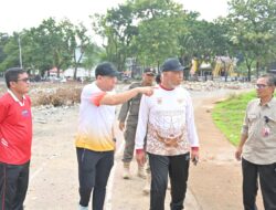 Gubernur Pastikan Rekonstruksi GOR H. Agus Salim Berjalan Sesuai Rencana