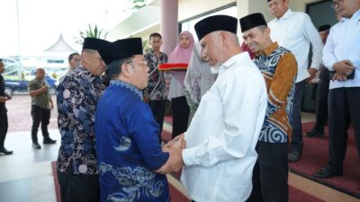 Gubernur Mahyeldi Sambut Sekjen Kemenag RI, Perkuat Sinergi Keagamaan dan Pendidikan di Sumbar