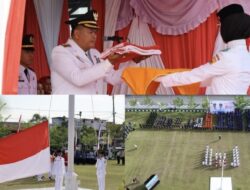 Walikota Yota Balad Pimpin Upacara HUT ke-81 RI di Pariaman Berjalan Khidmat