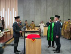 Bupati Solok Lantik Masheri Yanda Boy sebagai Pejabat Sekretaris Daerah Baru