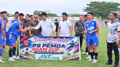 PS Pemko Payakumbuh Berpesta Gol, Angkat Trofi Pemda Agam Cup II Usai Gilas Pemda Pasaman 4-0