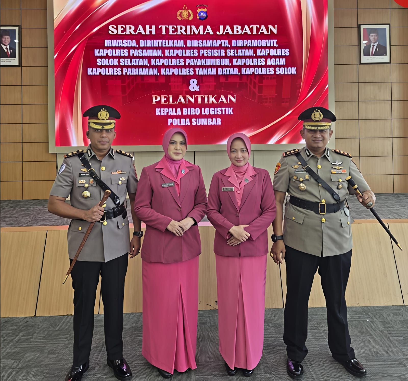 AKBP Irwan Andeta Jadi Kapolresta Payakumbuh Sementara AKBP Ricky Ricardo Pindah Kapolres Pessel