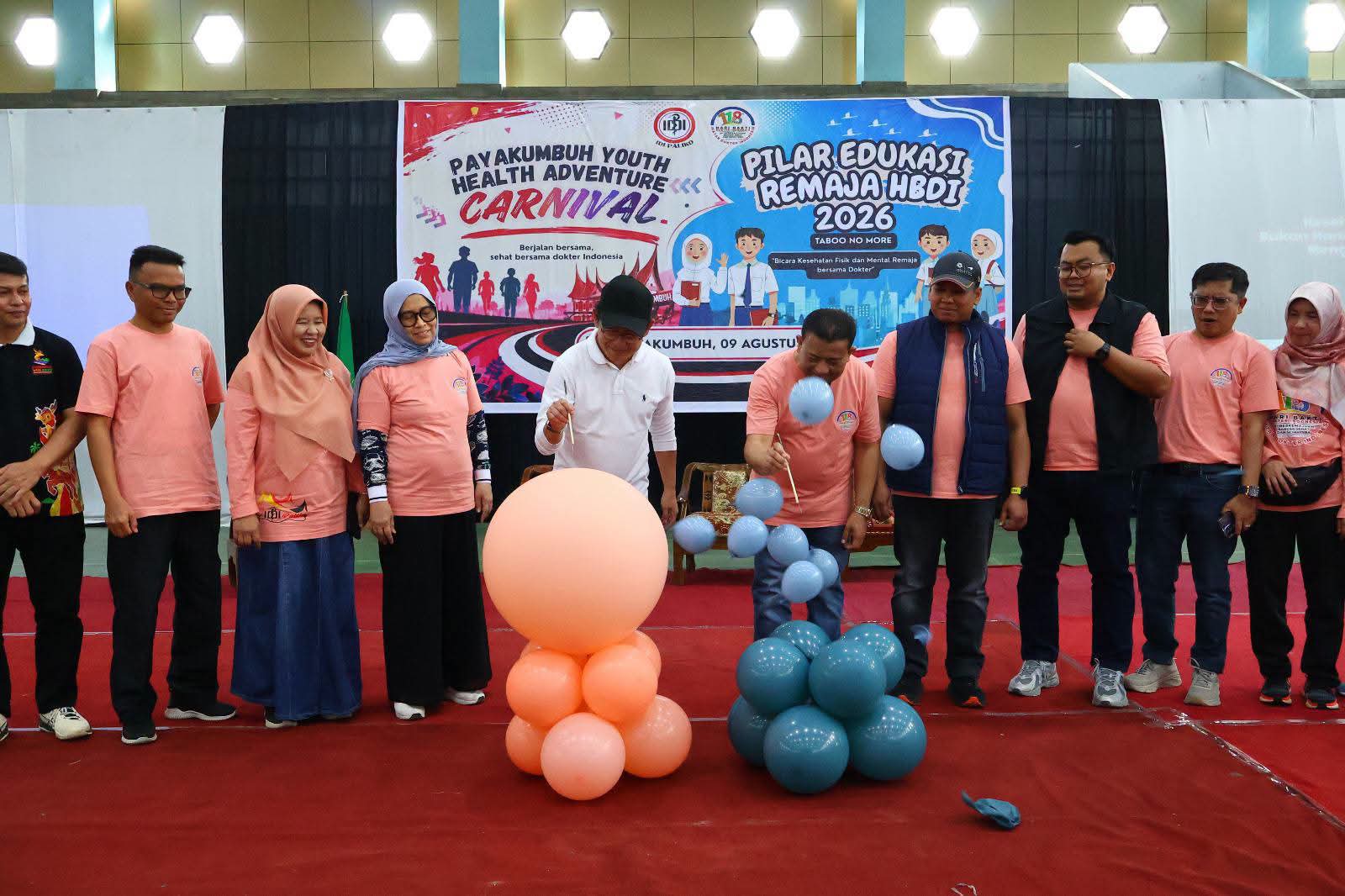 Youth Health Adventure Carnival di Hari Bakti Dokter Indonesia 2026, Wali Kota Payakumbuh Ingatkan Pelajar Jauhi Narkoba dan Pergaulan Berisiko