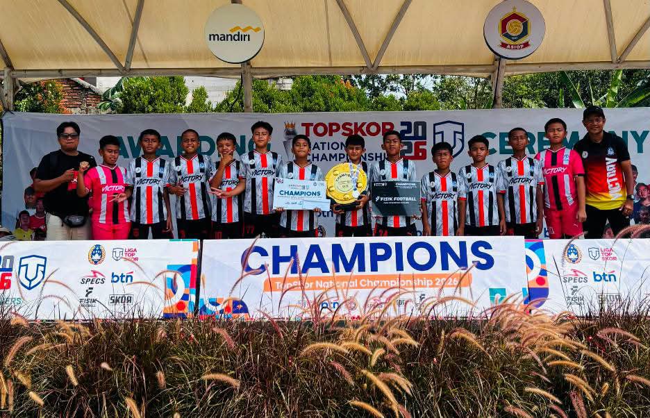 Victory FS Payakumbuh Juara Liga TopSkor Nasional U-12, Wako Zulmaeta: Luar Biasa, Bikin Bangga