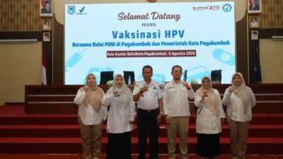 Pemko Payakumbuh Dukung Vaksinasi HPV Cegah Kanker Serviks, 130 ASN dan Warga Ikuti Dosis Pertama