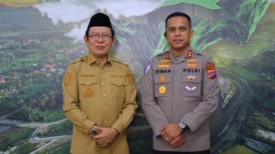 Wali Kota Zulmaeta Sambut Kapolres Baru, Perkuat Sinergi Keamanan dan Tertib Lalu Lintas