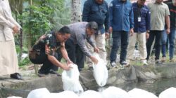 Pemerintah Kabupaten Agam kembali mendapat dukungan dari pemerintah pusat dalam upaya mempercepat pemulihan pascabencana hidrometeorologi. Sekretaris Jenderal Kementerian Kelautan dan Perikanan (KKP) RI, Dr. Ir. Andy Artha Donny Oktopura, S.T., M.T., M.Eng., melakukan kunjungan kerja ke Kabupaten Agam, Sabtu (1/8).
