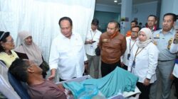 Dirut Jasa Raharja Dampingi Wamenhub Tinjau Penanganan Korban KM Mutiara Sentosa II di RS PHC Surabaya