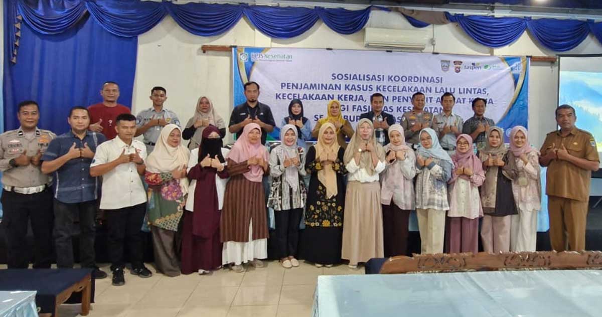 Jasa Raharja dan Fasilitas Kesehatan di Pasaman Barat Samakan Persepsi Penjaminan Kasus Kecelakaan