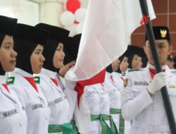 Bupati Agam Kukuhkan 65 Anggota Paskibraka Kabupaten Agam Tahun 2026