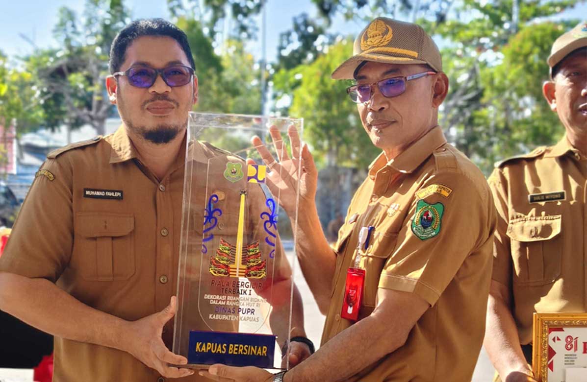 Bidang Cipta Karya Sabet Juara I Lomba Dekorasi Ruangan HUT RI ke-81 di Dinas PUPR Kapuas