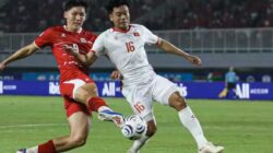 Timnas Indonesia vs Vietnam berakhir 0-3.