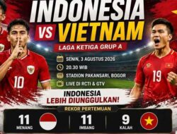 Timnas Indonesia vs Vietnam Malam Hari, Garuda Ditantang Juara Bertahan, Statistik Bikin Duel Makin Panas