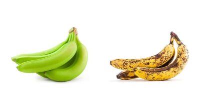 Pisang Hijau atau Kuning, Mana yang Lebih Sehat?