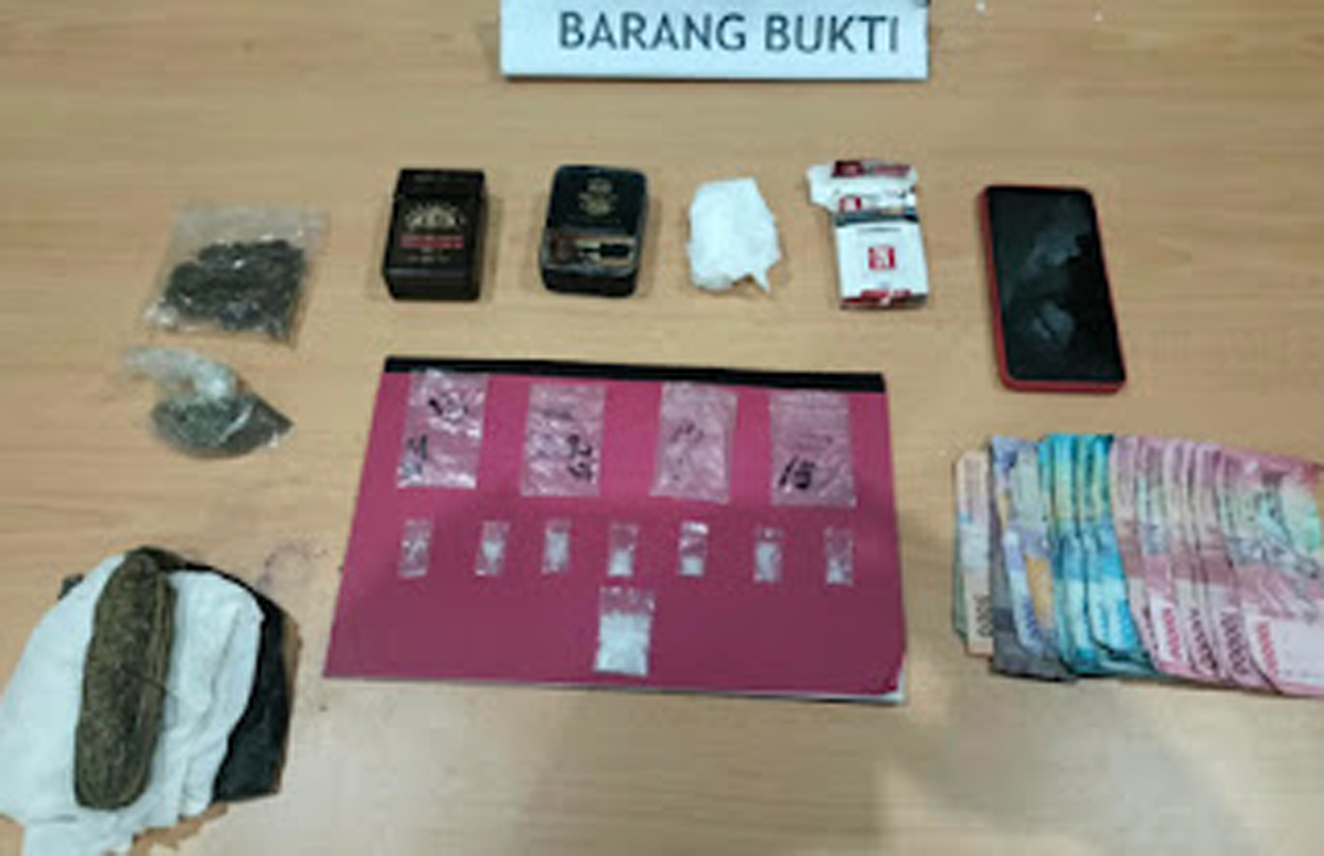 Residivis Narkoba di Padang Pariaman Kembali Ditangkap