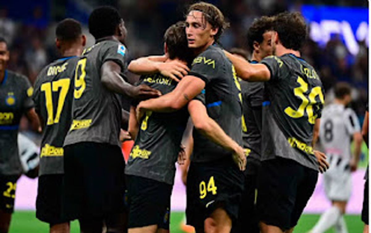 Inter Milan sukses menang 5-3 atas Udinese