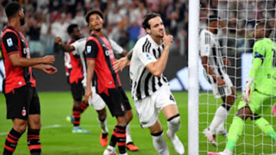 Juventus memaksa AC Milan bermain imbang 1-1